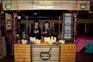 Stag Chili street food stall with custom street food branding