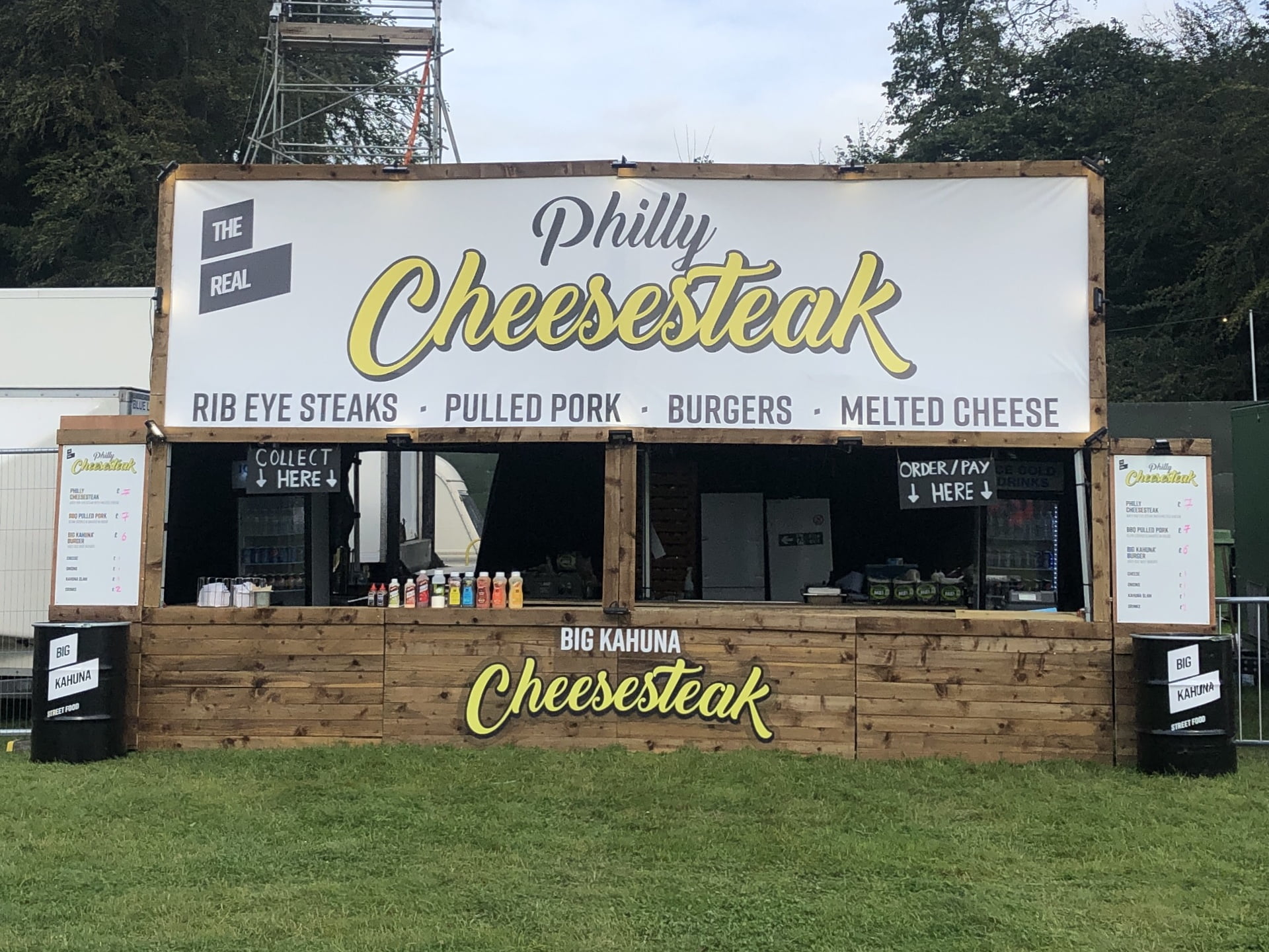 Big Kahuna - Philly Cheese steak stand